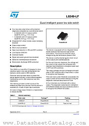 L9349TR-LF datasheet pdf ST Microelectronics