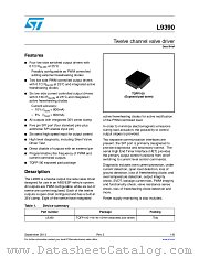 L9390 datasheet pdf ST Microelectronics