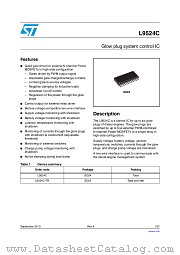 L9524C-TR datasheet pdf ST Microelectronics