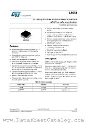 L9654TR datasheet pdf ST Microelectronics