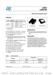 L9951XPTR datasheet pdf ST Microelectronics