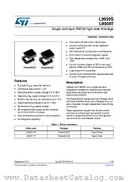 L9959T datasheet pdf ST Microelectronics