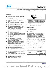 L99MM70XP datasheet pdf ST Microelectronics