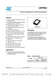 L99PM60J datasheet pdf ST Microelectronics