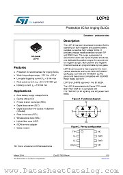 LCP12 datasheet pdf ST Microelectronics