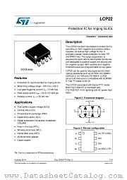LCP22 datasheet pdf ST Microelectronics