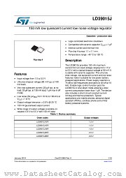LD39015J15R datasheet pdf ST Microelectronics