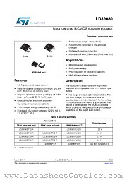 LD39080DT12-R datasheet pdf ST Microelectronics