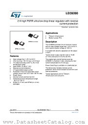 LD39200DPUR datasheet pdf ST Microelectronics