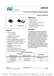 LD49150 datasheet pdf ST Microelectronics