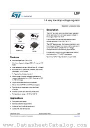 LDFPUR datasheet pdf ST Microelectronics