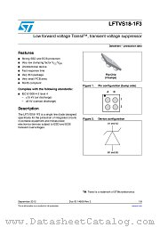 LFTVS18-1F3 datasheet pdf ST Microelectronics