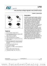 LF80CDT-TRY datasheet pdf ST Microelectronics