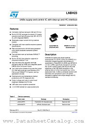 LNBH23QTR datasheet pdf ST Microelectronics