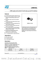LNBH25LPQR datasheet pdf ST Microelectronics