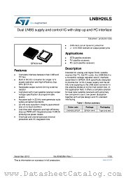 LNBH26LSPQR datasheet pdf ST Microelectronics