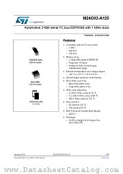M24C02-DRDW3TP/K datasheet pdf ST Microelectronics