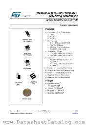 M24C32-FMC6TG datasheet pdf ST Microelectronics