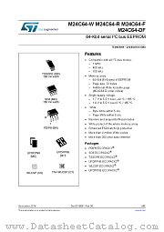 M24C64-FDW6TP datasheet pdf ST Microelectronics