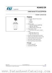 M24M02-DRMN6TP datasheet pdf ST Microelectronics