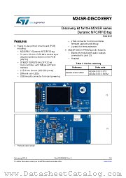 M24SR-DISCOVERY datasheet pdf ST Microelectronics