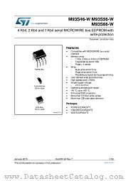 M93S56-WMN6TP datasheet pdf ST Microelectronics