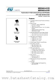 M95040-A145 datasheet pdf ST Microelectronics