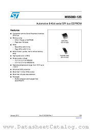 M95080-WMN3TP/S datasheet pdf ST Microelectronics