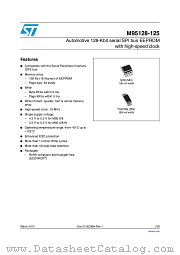 M95128-MN3TP/PC datasheet pdf ST Microelectronics
