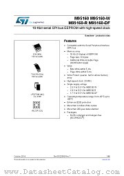 M95160-RMC6TG datasheet pdf ST Microelectronics