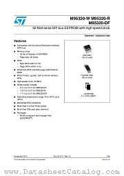 M95320-DFDW6TP datasheet pdf ST Microelectronics