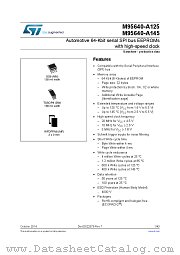 M95640-A125 datasheet pdf ST Microelectronics