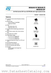M95640-DFMN6TP datasheet pdf ST Microelectronics