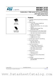 M95M01-A125 datasheet pdf ST Microelectronics