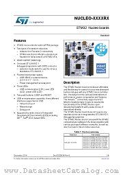 NUCLEO-F072RB datasheet pdf ST Microelectronics