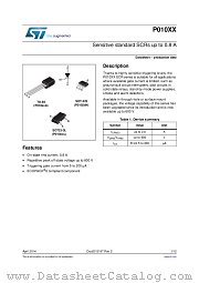 P0109DA-5AL3 datasheet pdf ST Microelectronics