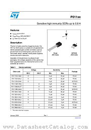 P0118MA-5AL3 datasheet pdf ST Microelectronics