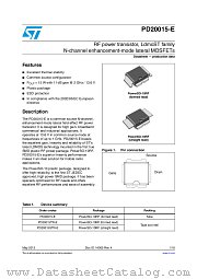 PD20015-E datasheet pdf ST Microelectronics