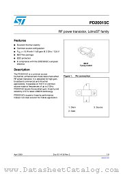 PD20015C datasheet pdf ST Microelectronics