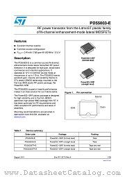 PD55003TR-E datasheet pdf ST Microelectronics