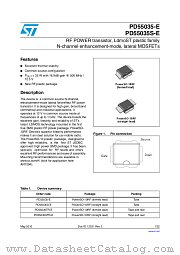 PD55035-E datasheet pdf ST Microelectronics