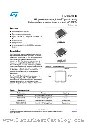 PD84008-E datasheet pdf ST Microelectronics