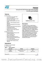 PM6600TR datasheet pdf ST Microelectronics