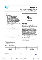 PM6675ASTR datasheet pdf ST Microelectronics