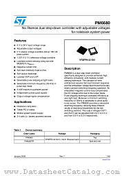 PM6680TR datasheet pdf ST Microelectronics