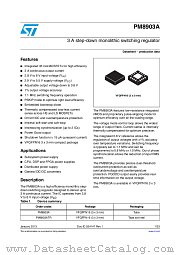 PM8903ATR datasheet pdf ST Microelectronics