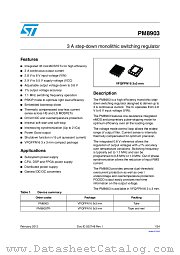 PM8903TR datasheet pdf ST Microelectronics