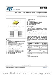 RHF100 datasheet pdf ST Microelectronics