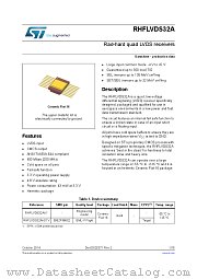 RHFLVDS32AD2V datasheet pdf ST Microelectronics