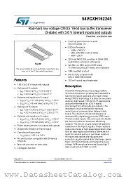 RHFXH162245K03V datasheet pdf ST Microelectronics